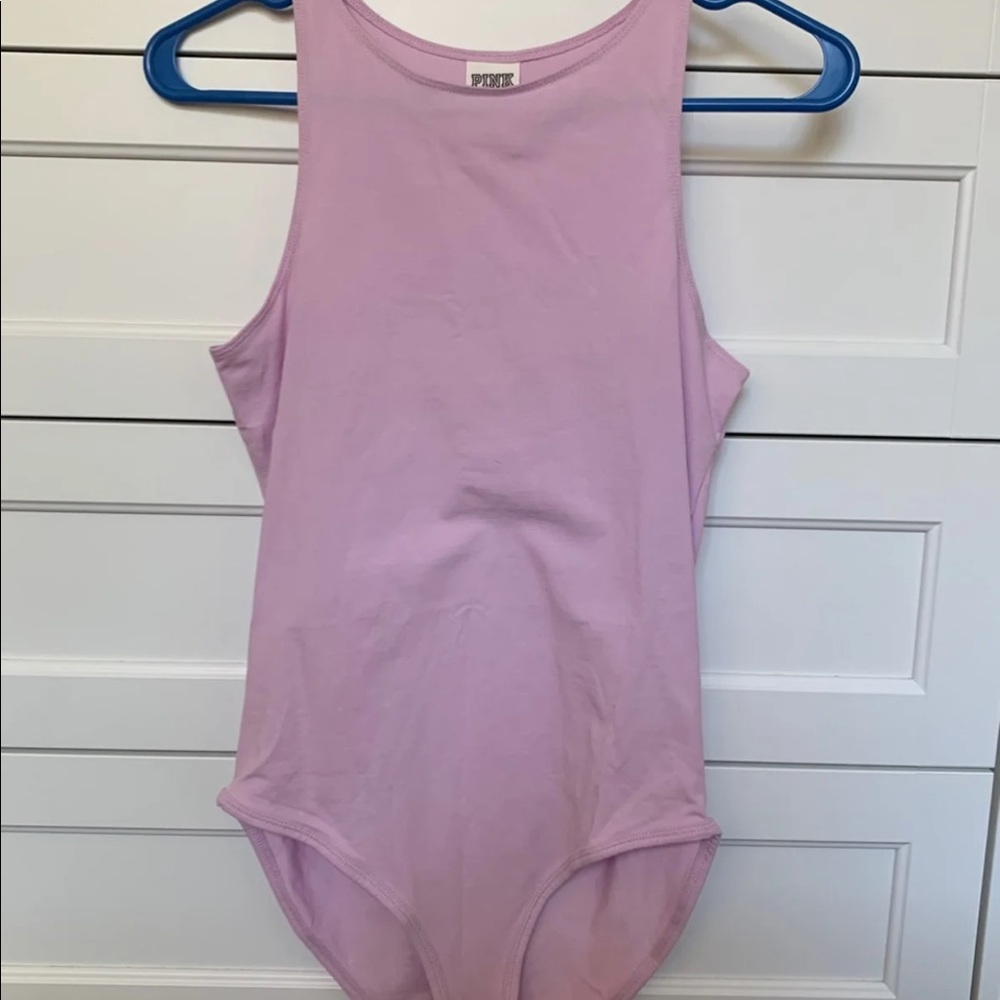 pink bodysuit